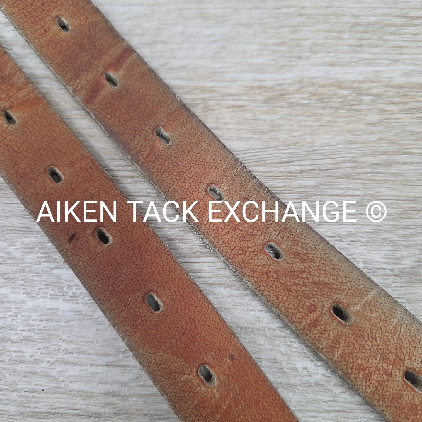 The Tackeria Buffalo Stirrup Leathers, Brown, 60"