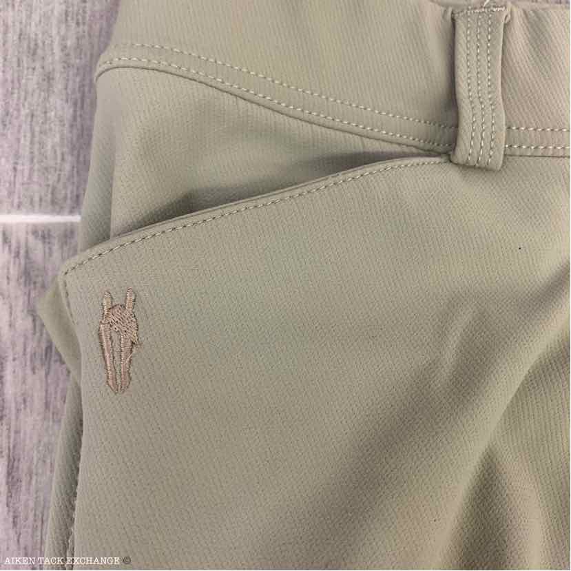 BARGAIN BUNDLE: Goode Rider Full Seat, Size 24 & Irideon Knee Patch, Size 26