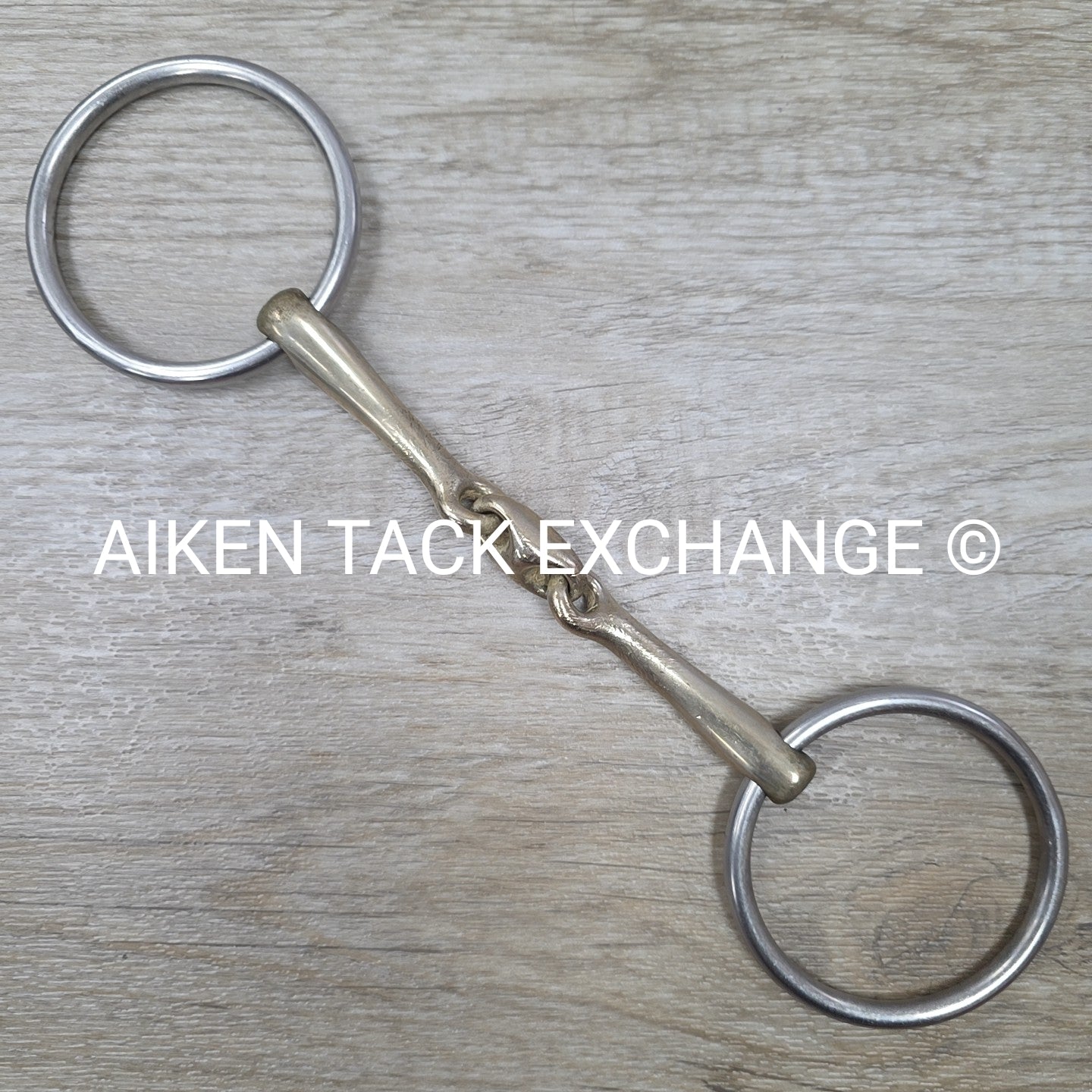 Herm Sprenger KK Ultra Sensogan Double Joint Loose Ring Bit 5.75"
