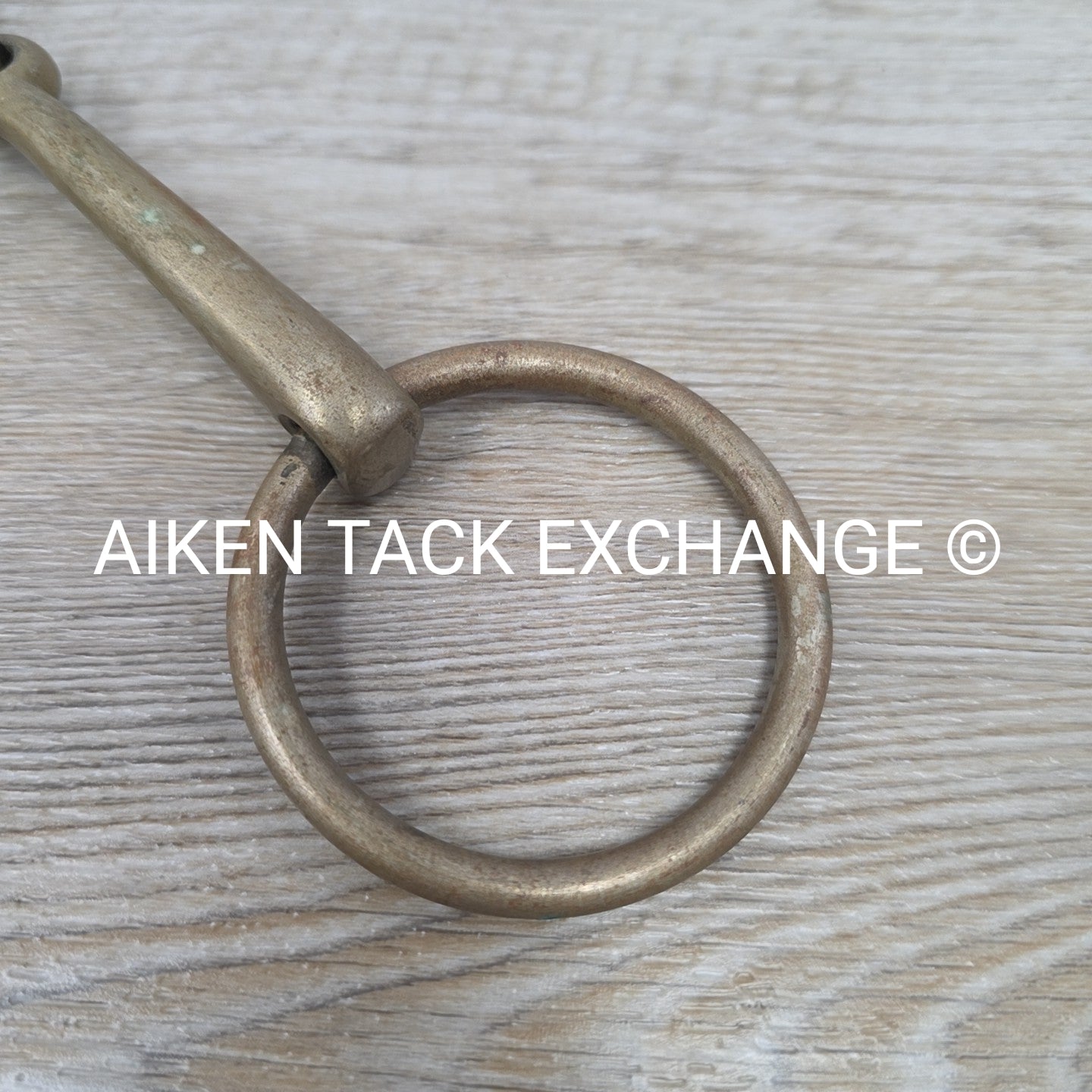 Herm Sprenger Single Joint Loose Ring Bradoon Bit 5.75"