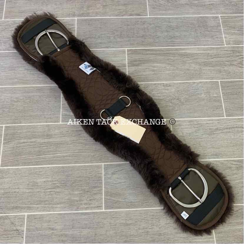 CAS Equestrian Sheepskin Cinch 28"