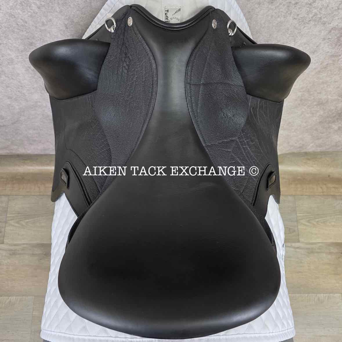 2023 Aviar Rook 2.0 Monoflap Dressage Saddle, 17.5" Seat, Adjustable Tree, Foam Panels