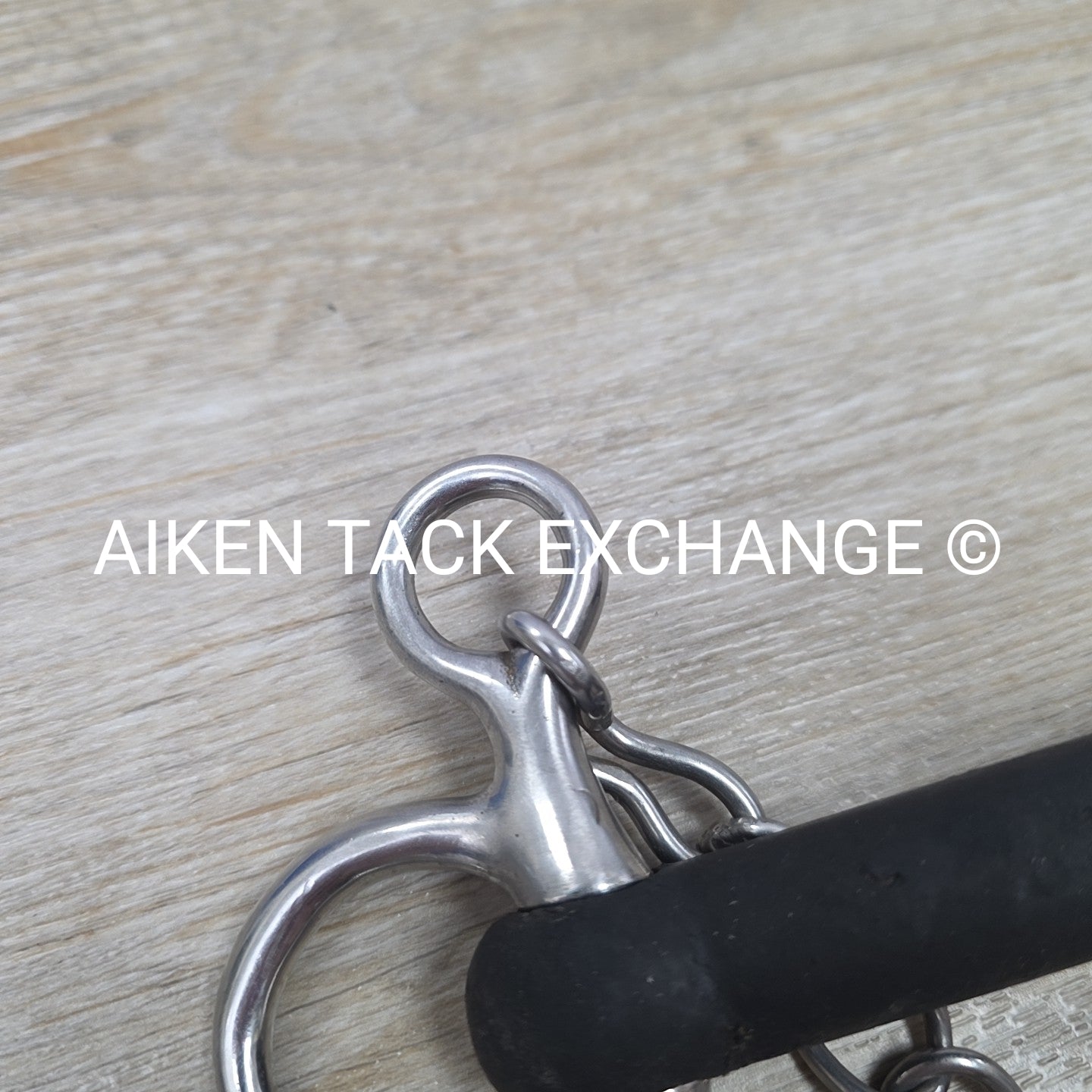 Hard Rubber Mullen Mouth Pelham Bit 5"