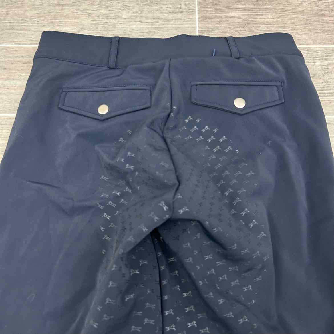 Fager Silicone Grip Full Seat Breeches, Size 40 US 28