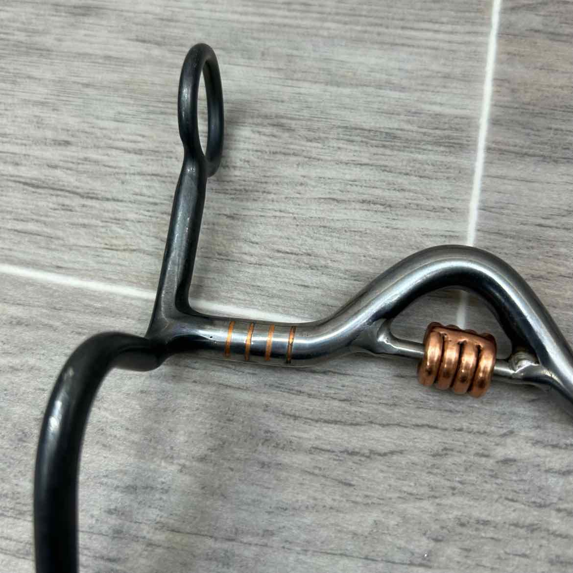Formay S Shank Medium Port with Copper Ring Bit 5"