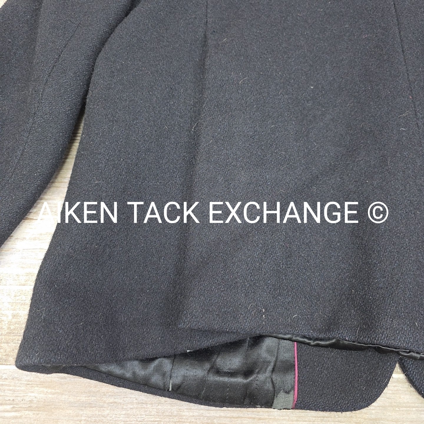 Classic Melton Hunt Coat, Size 20
