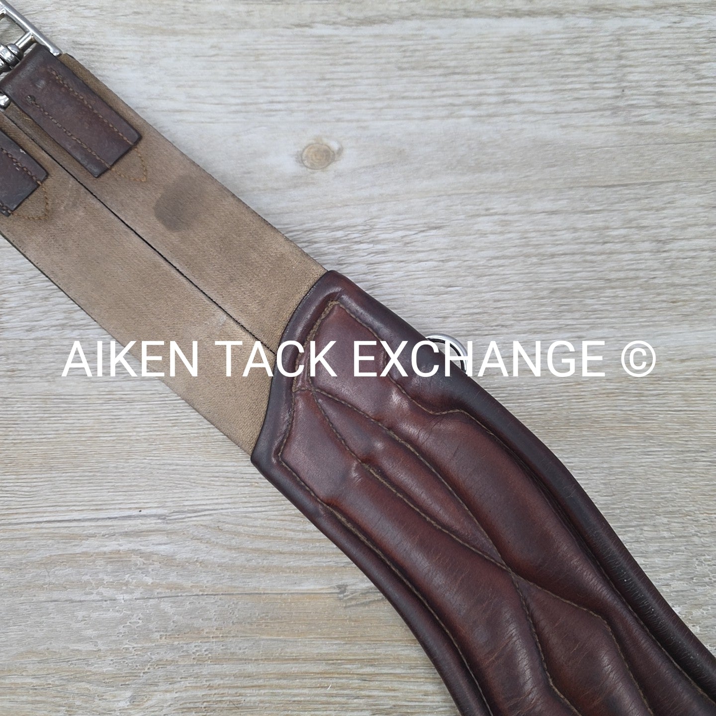 CWD Anatomic Shoulder Relief Jumping Girth, Brown, 48"
