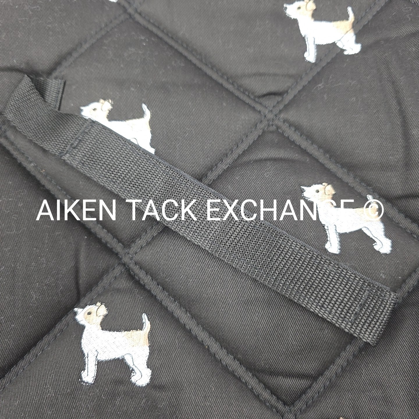 Lettia Jack Russell Embroidered All Purpose Saddle Pad