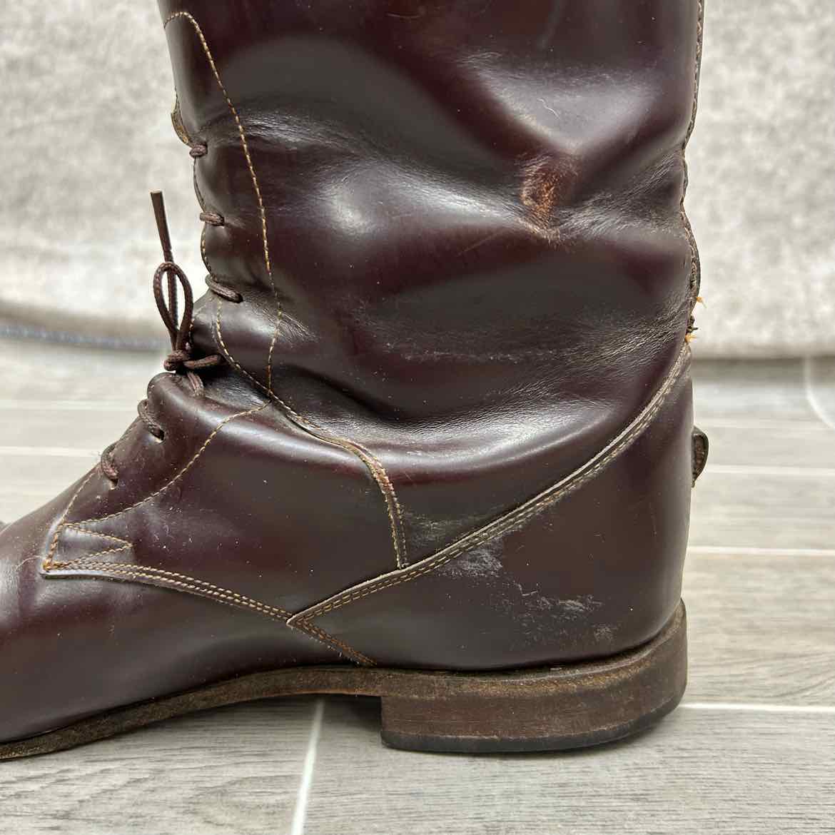 Der-Dau Field Boots, Brown, Size 9 / 9.5 (46 Height 41 Calf)