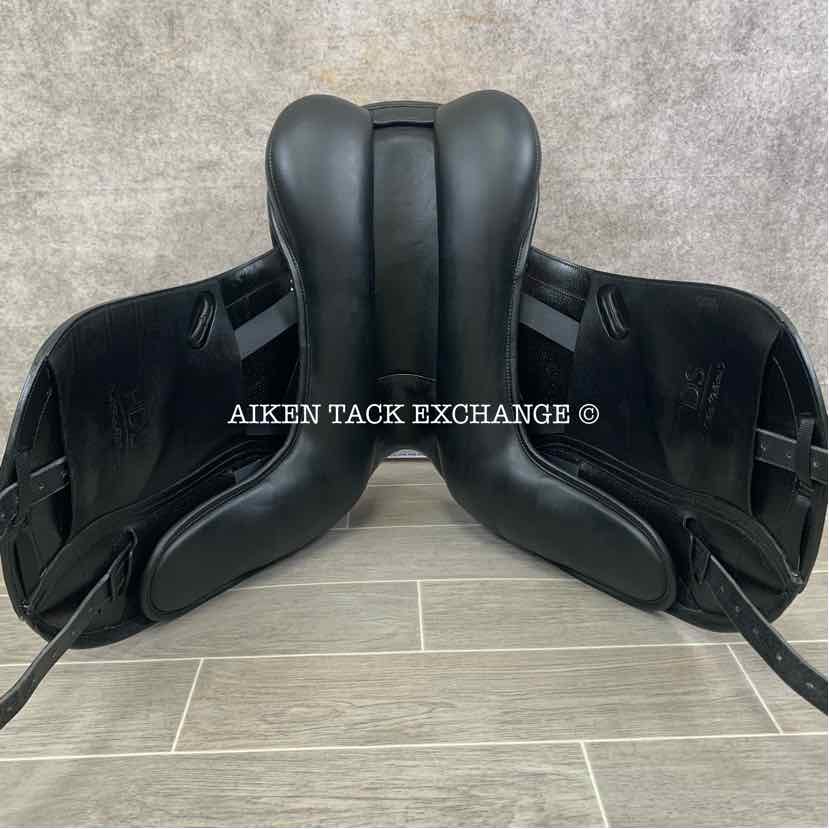 2019 PDS Carl Hester Integro II Monoflap Dressage Saddle, 18" Seat, Adjustable Tree - Changeable Gullet, Wool Flocked Panels