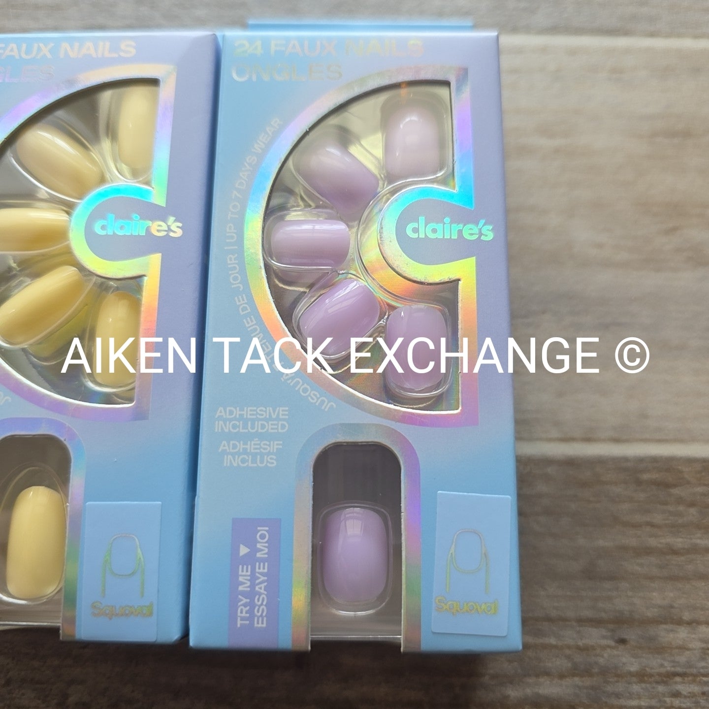 Claire's Press-On Nails (2 Sets) - 24 Count Each (48 Total)