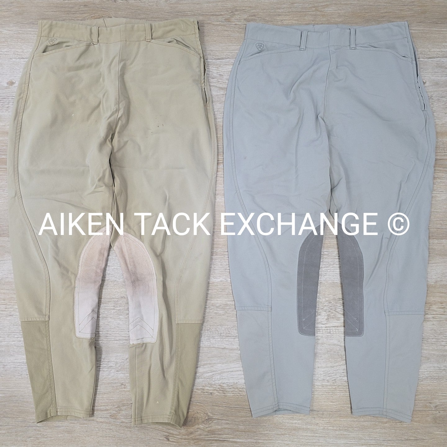 BARGAIN BUNDLE: Ariat Pro Circuit Knee Patch Breeches, Size 32, 2 Pair