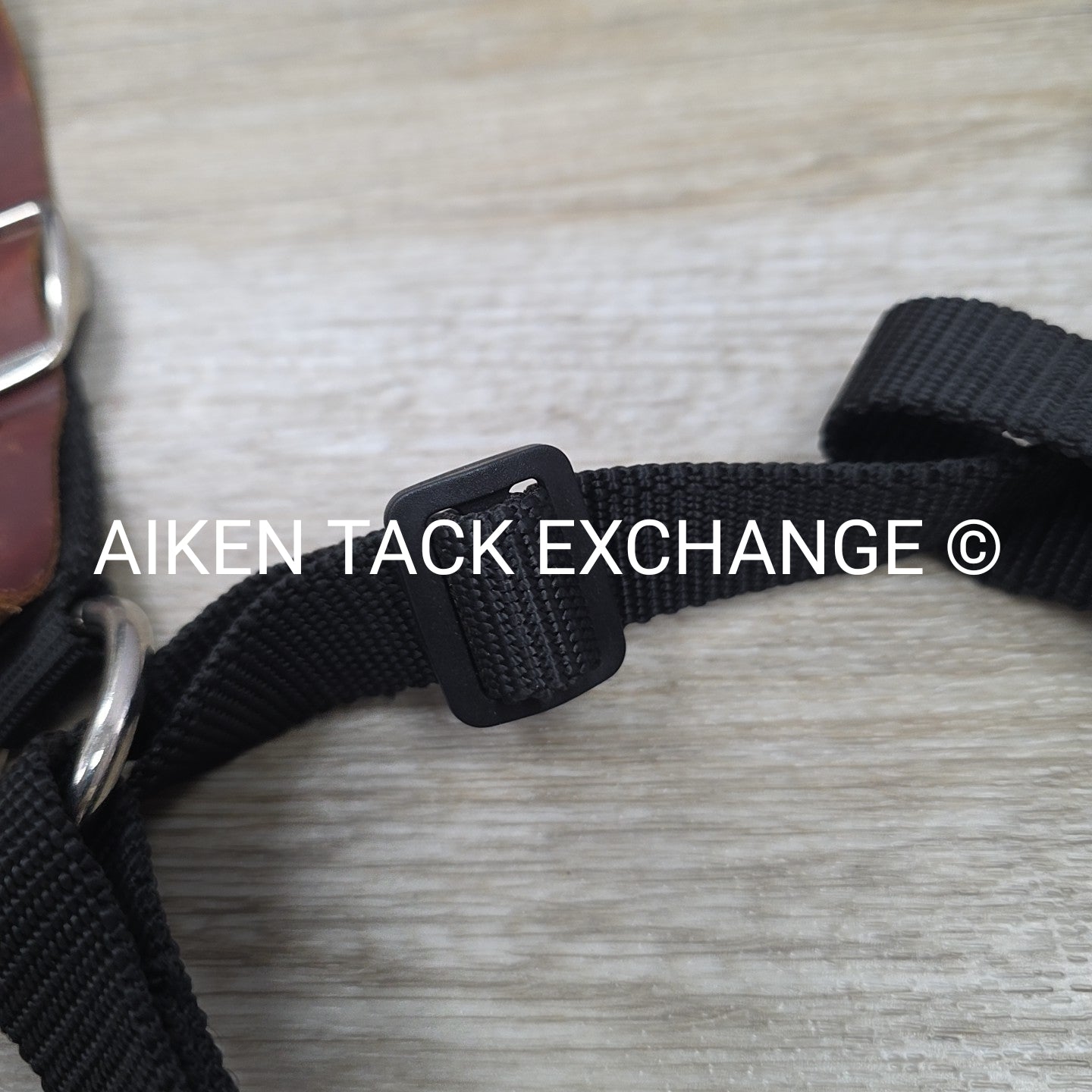Grazing Muzzle with Leather Crown, Size Medium