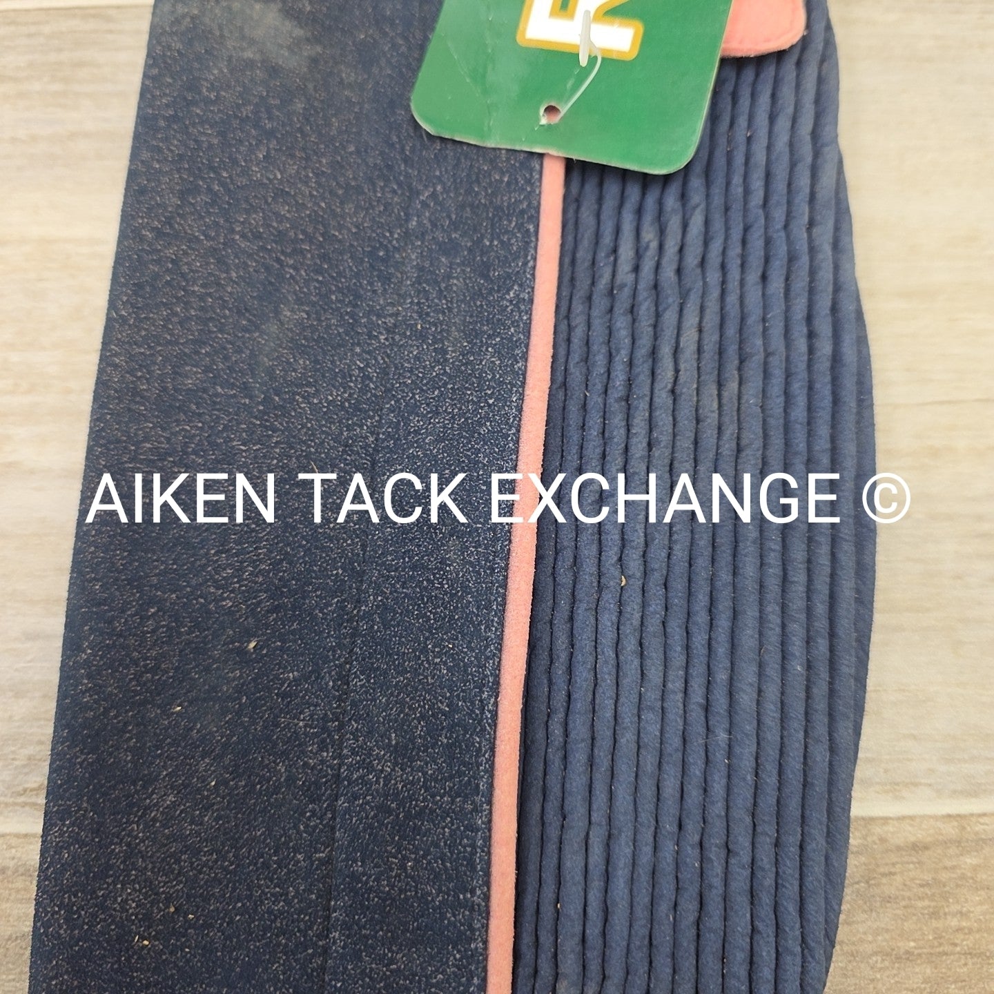 RHC Suede Half Chaps, Navy & Pink, Size X-Small