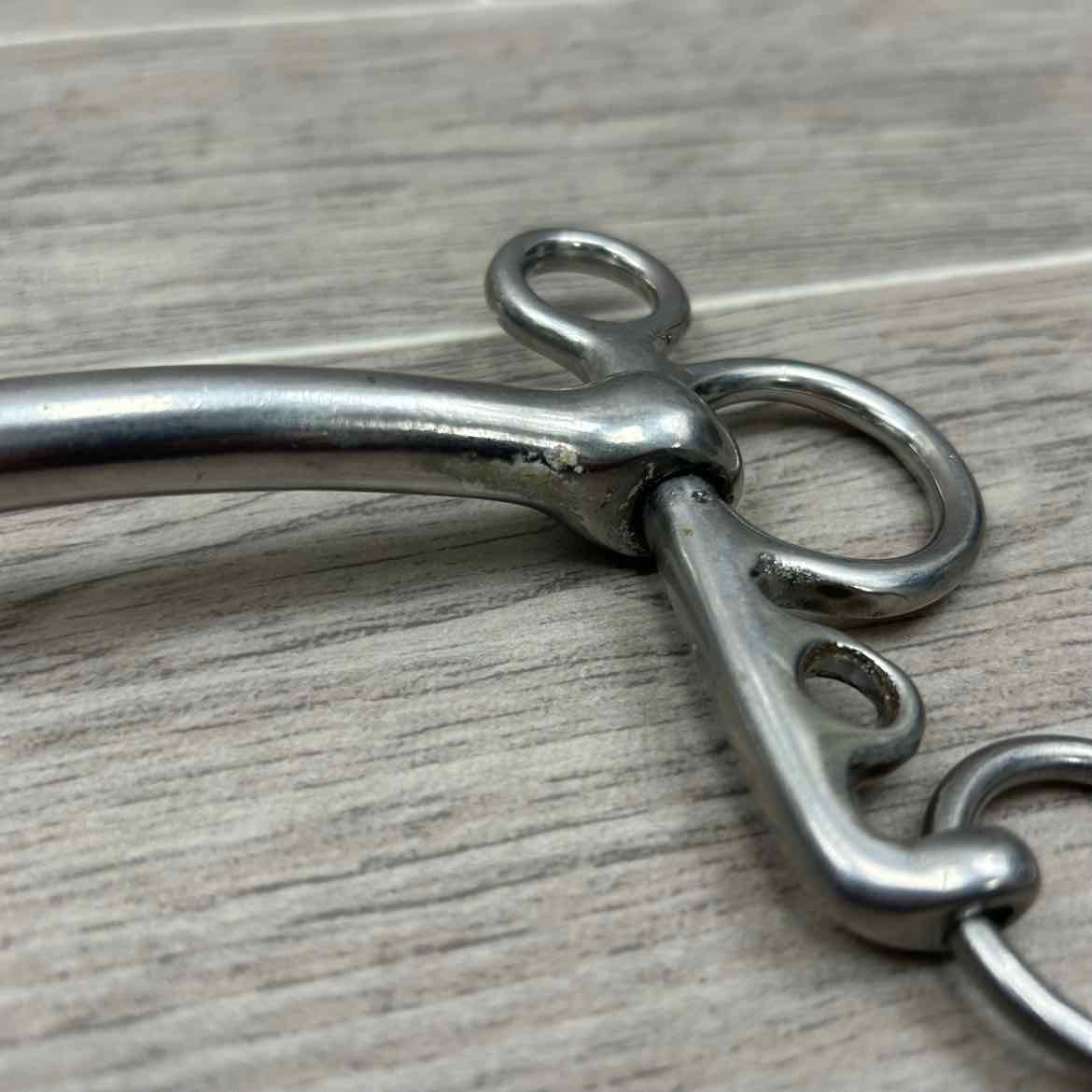 Mullen Mouth Pelham Bit 4.75' (No Hooks & Curb Chain)