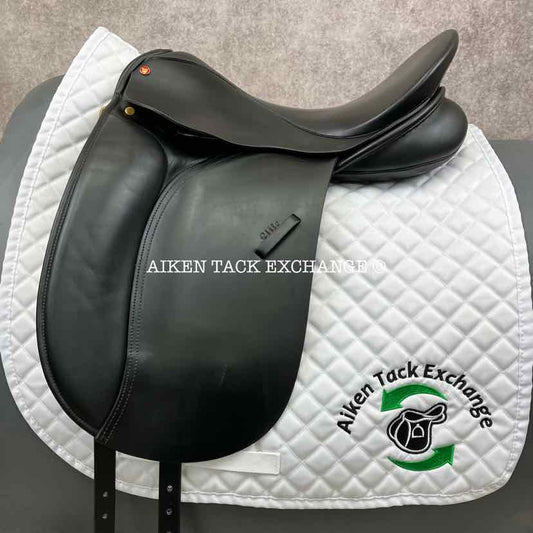 Windsor Elite Dressage Saddle, 17" Seat, Medium Tree, Wool Flocked Panels
