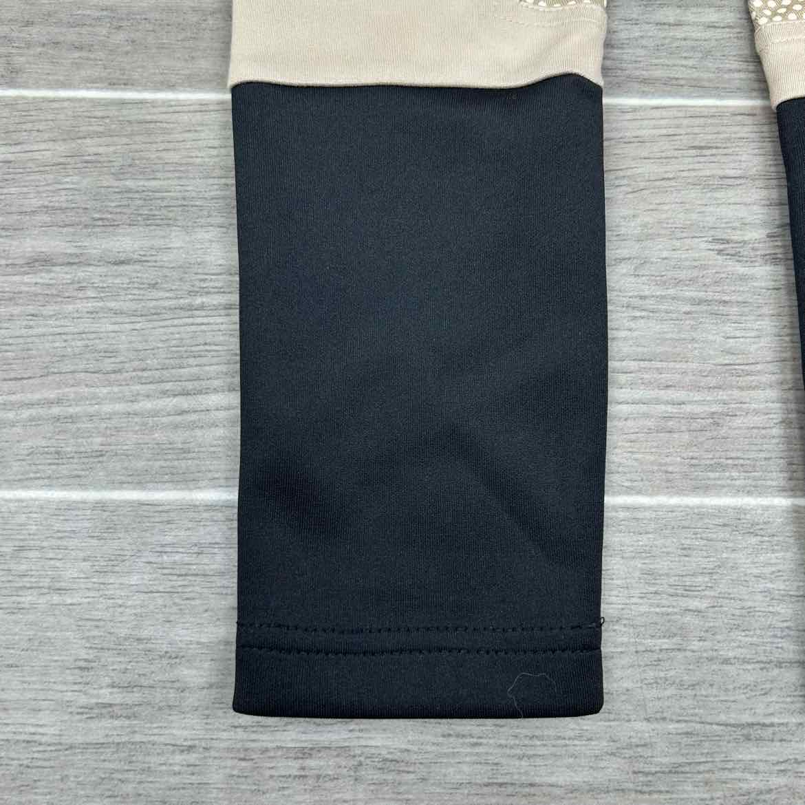 KAKI by Kathryn Hall Silicone Grip Knee Patch Breeches, Size 10