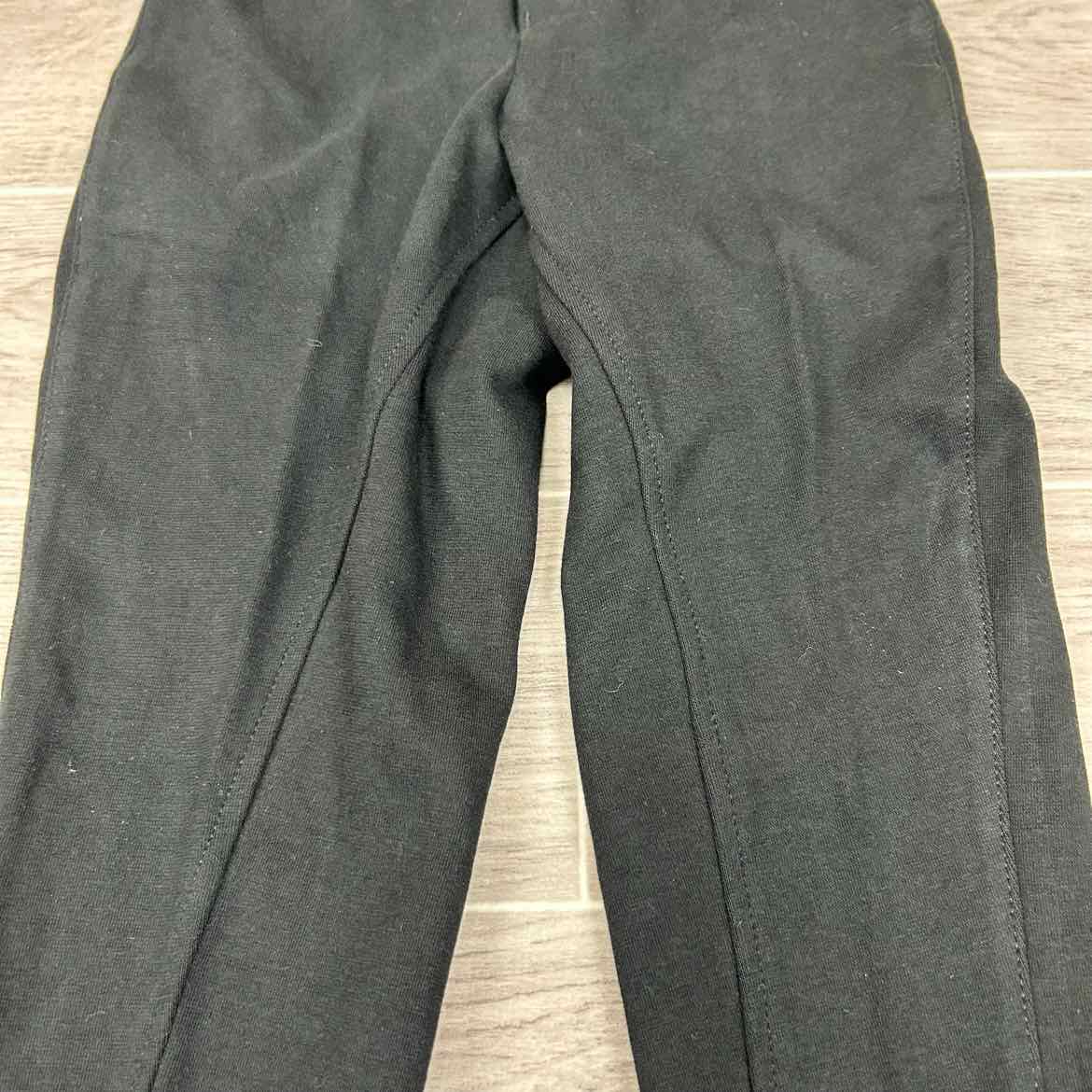 Eqituff Children's Knee Patch Breeches, Black, Size 8, Brand New