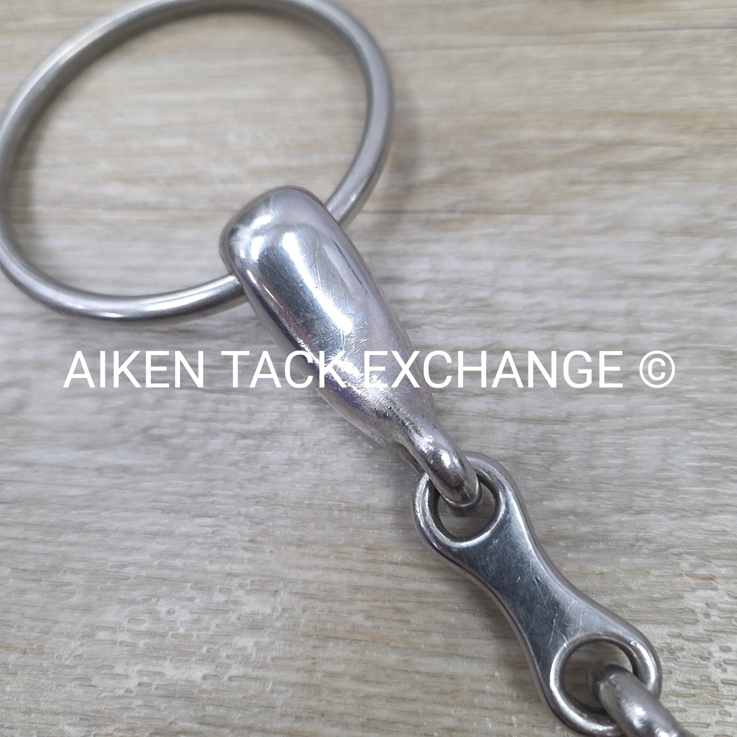 Stubben Hollow French Link Loose Ring Bit 5"