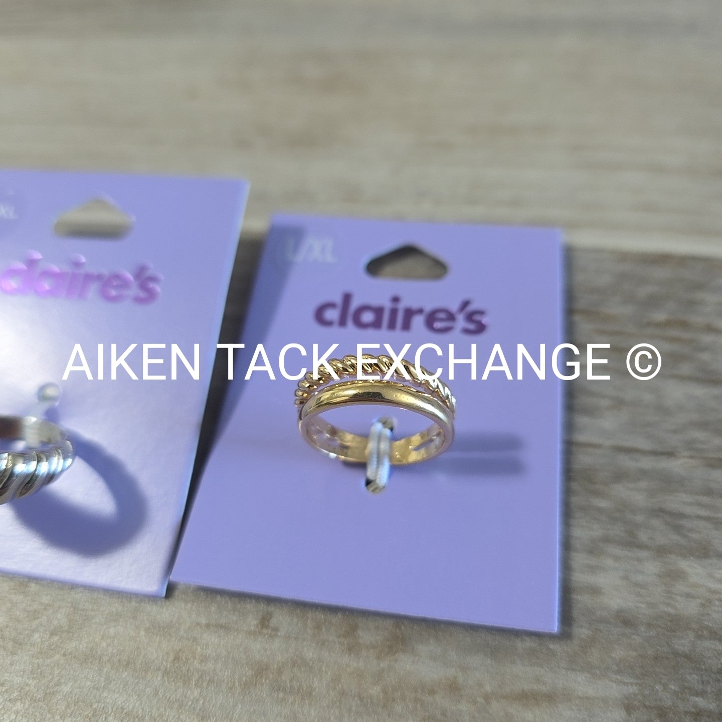 Claire's Rings (2) - Size L/XL