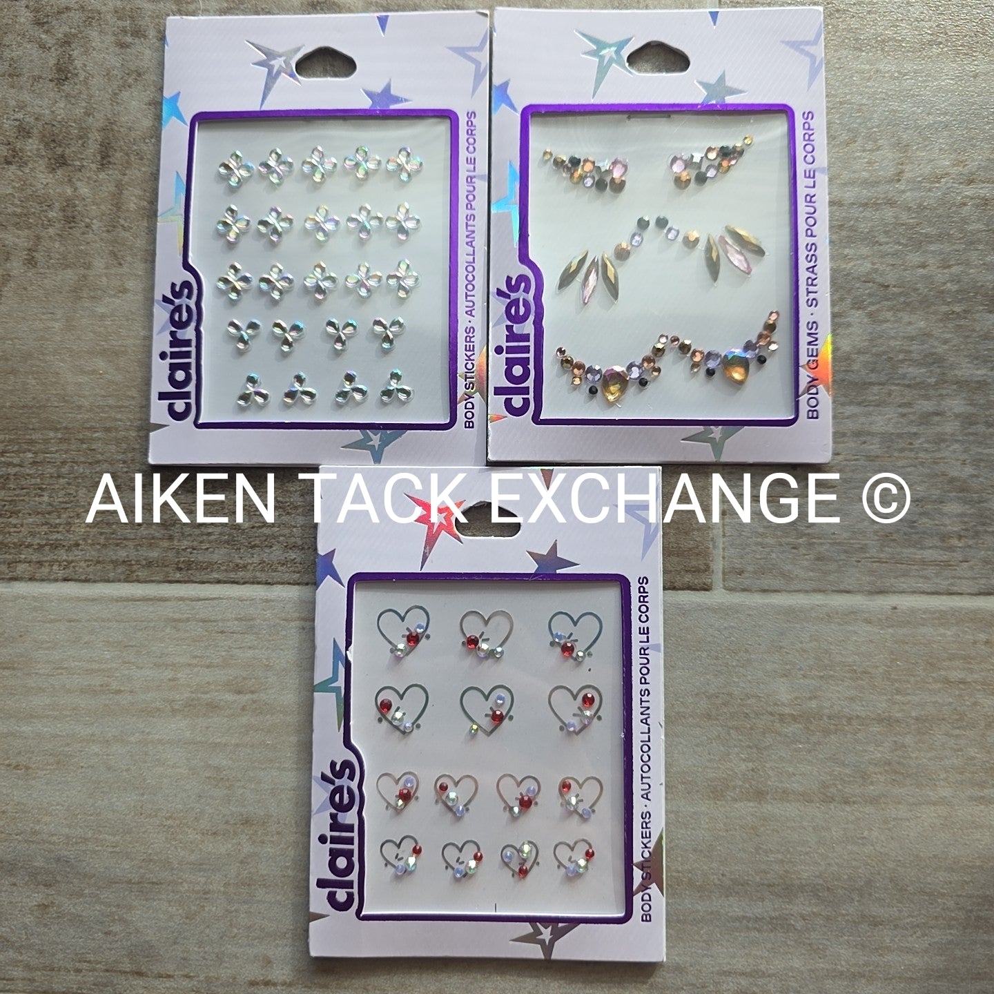 Claire's Body Gems - 3 Total Sets