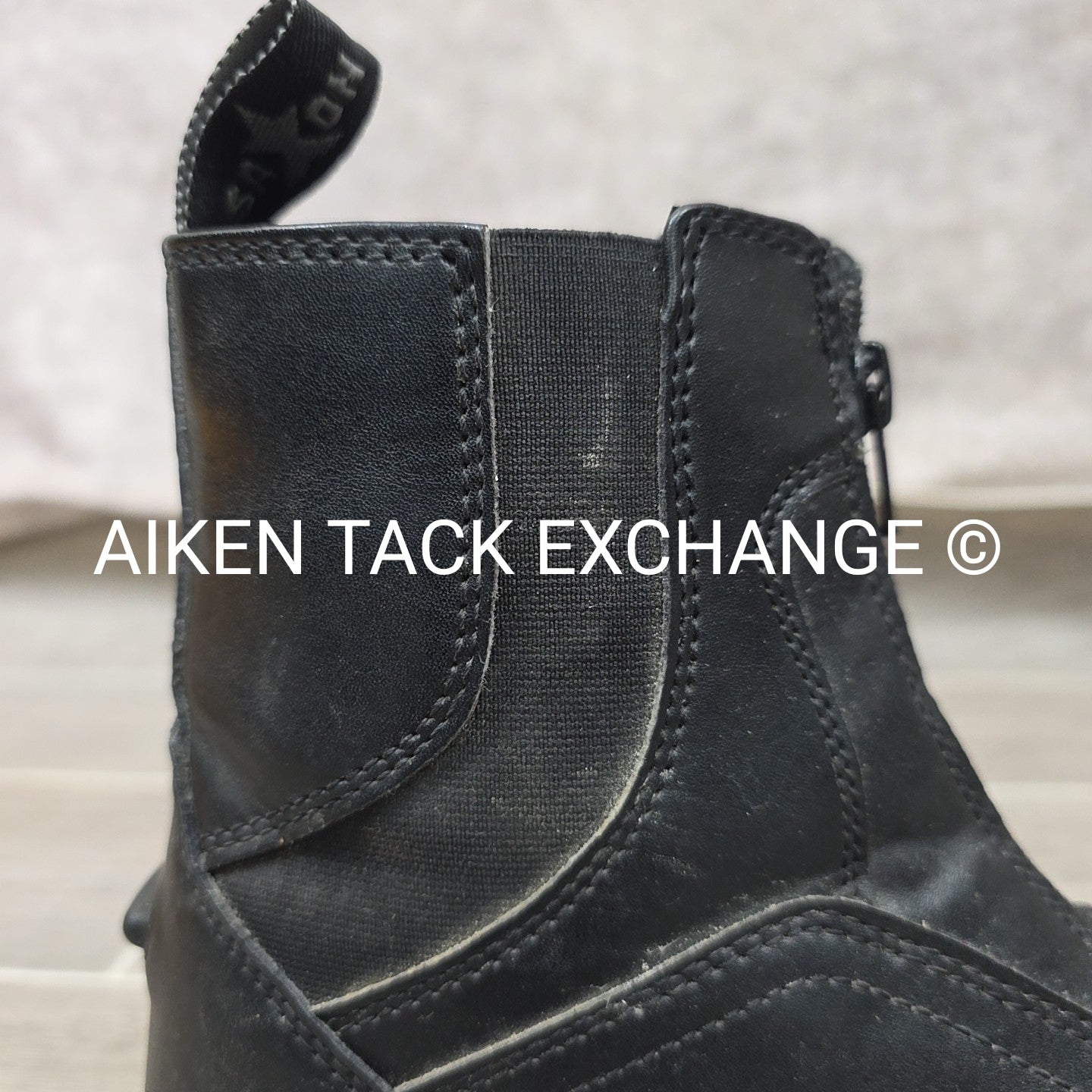 Saxon Syntovia Zip Paddock Boots, Size 5