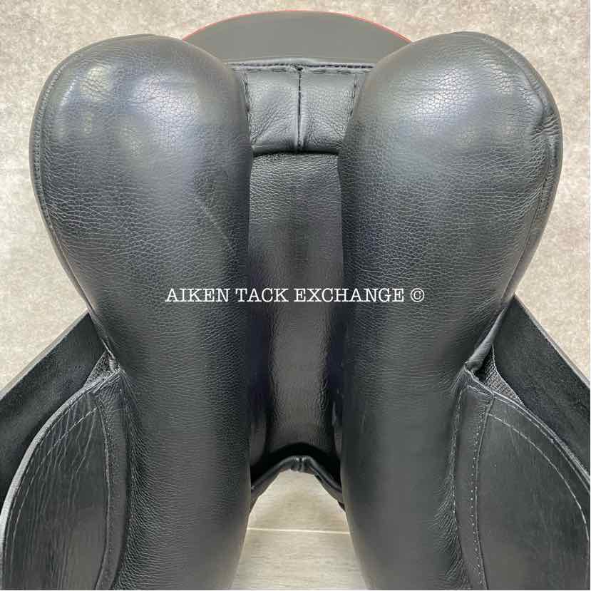 2022 JRD Bella Dressage Saddle, 19" Seat, Short Flap, Wide Tree, Wool Flocked Panels