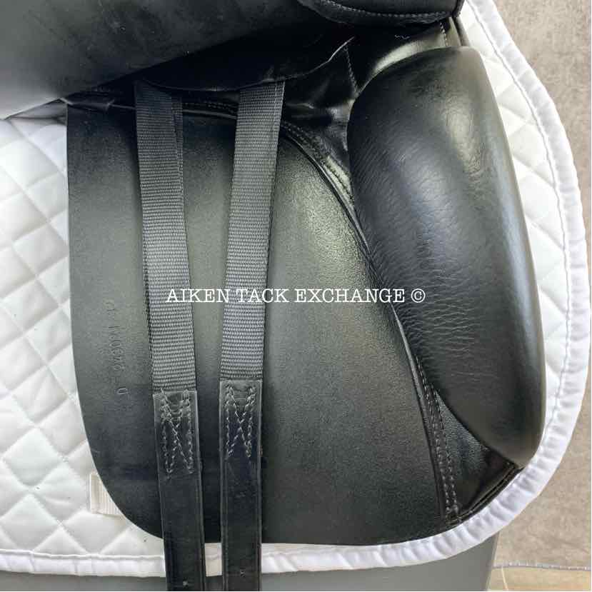 **SOLD** 2016 Stubben 1894 Dressage Saddle, 17.5" Seat, 32 cm Tree - Wide, Wool Flocked Panels