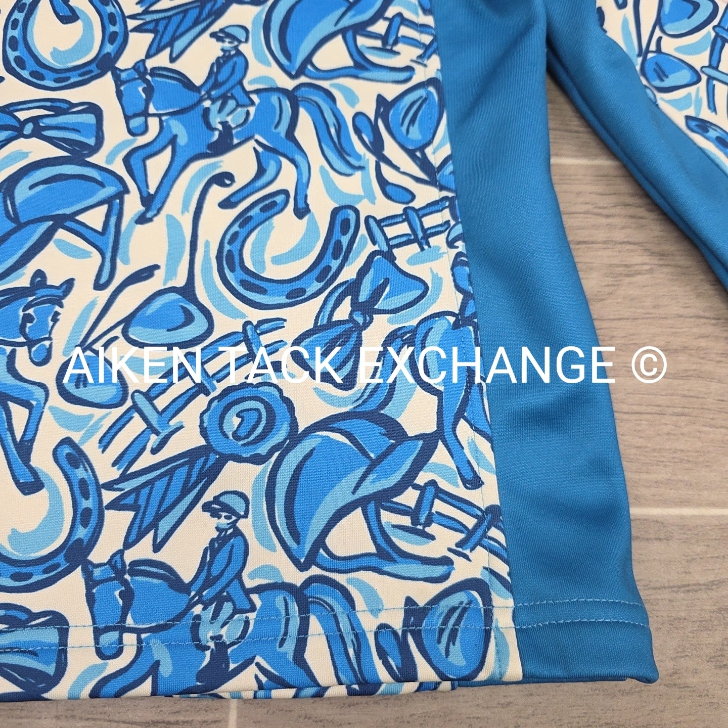 Belle & Bow Fleece Lined 1/4 Zip Pull Over, Size 8