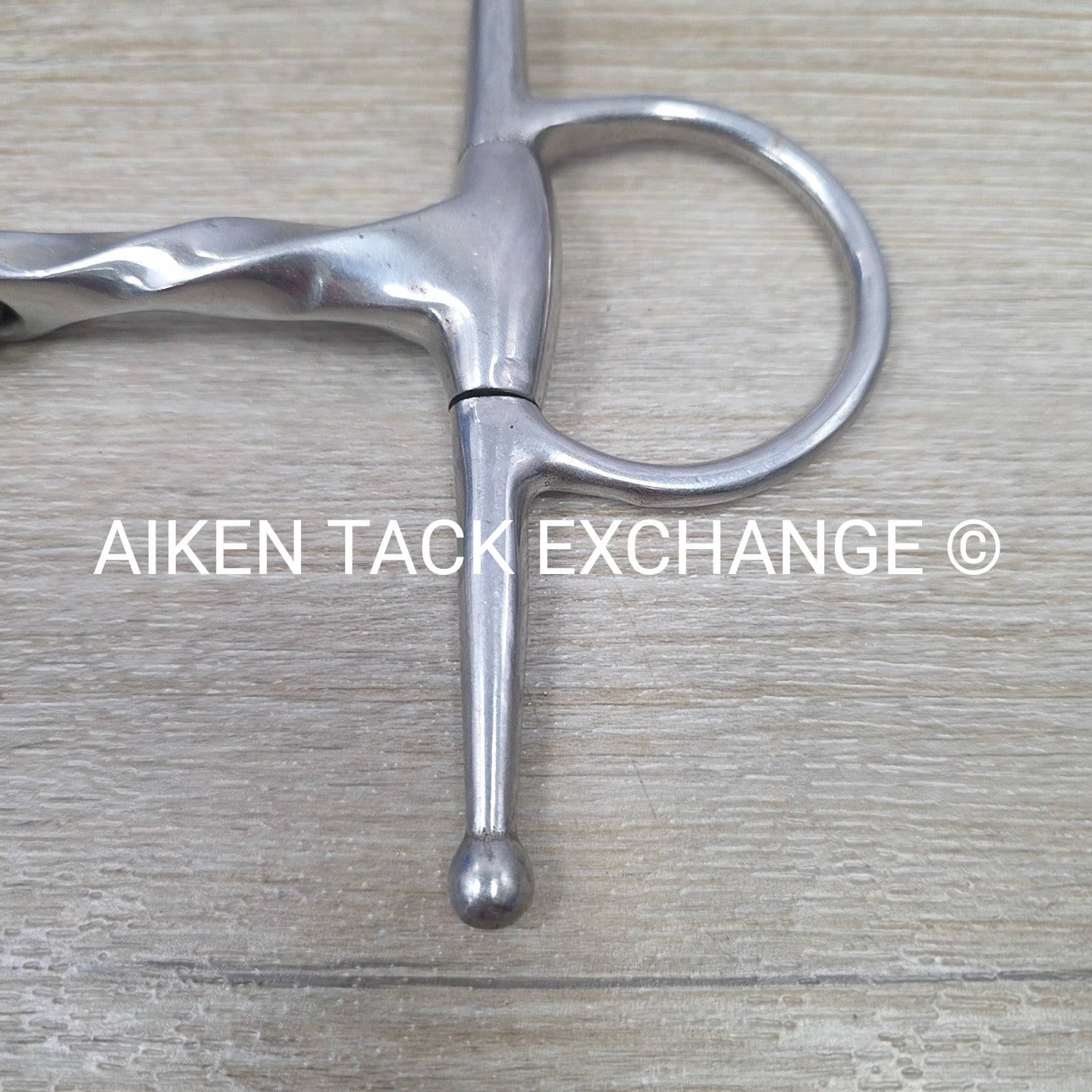 Korsteel Single Joint Twisted Full Cheek Bit 5"