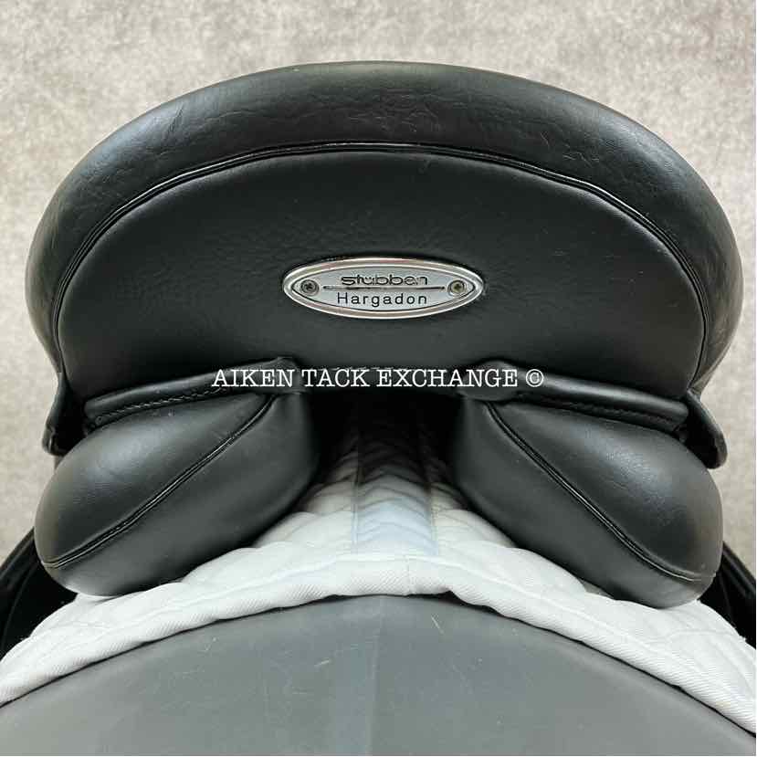 2017 Stubben True Nature Dressage Saddle, 18" Seat, Short Flap, 28cm Tree - Medium, Wool Flocked Panels