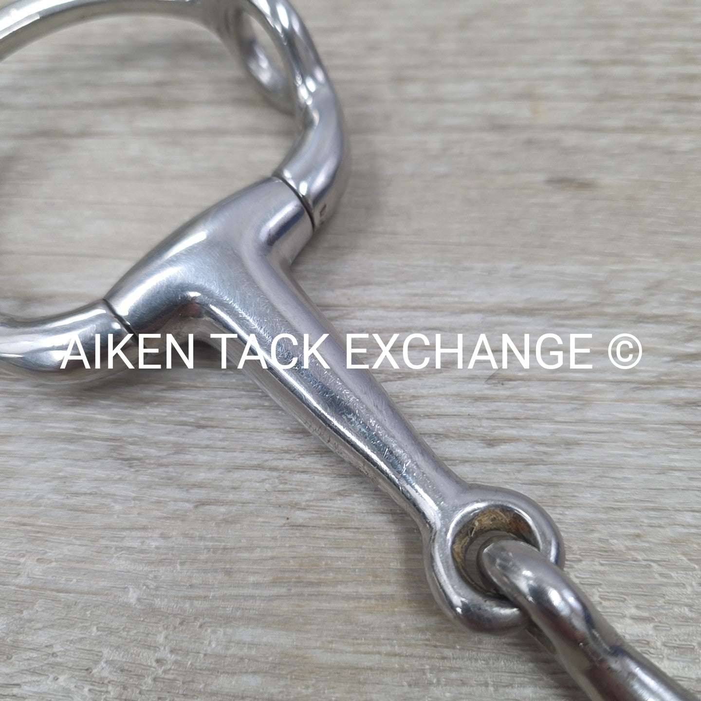 Single Joint Eggbutt Gag Bit 5.25"