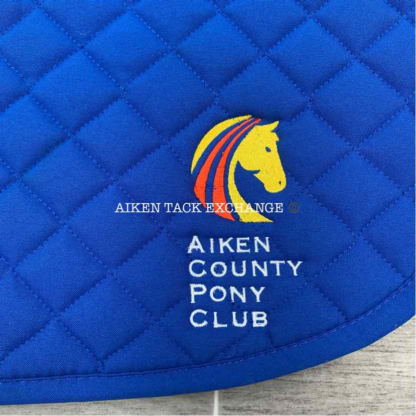 Dover Saddlery All Purpose Saddle Pad with ATE Logo and Aiken County Pony Club