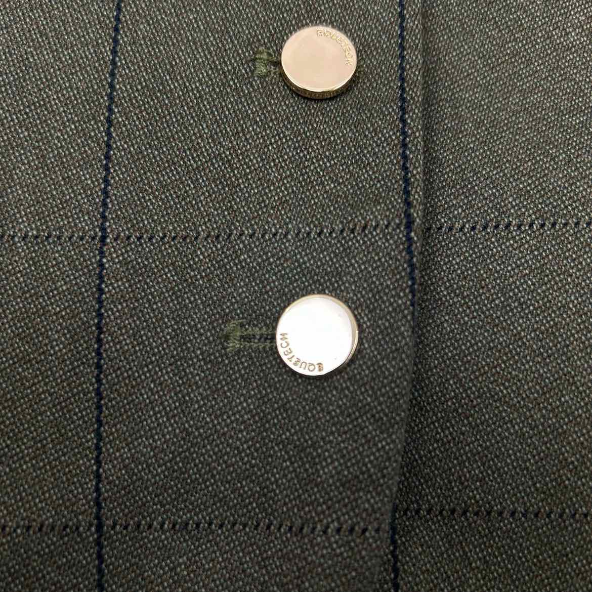 Equetech Bellingham Tweed Waistcoat Vest, Size 8