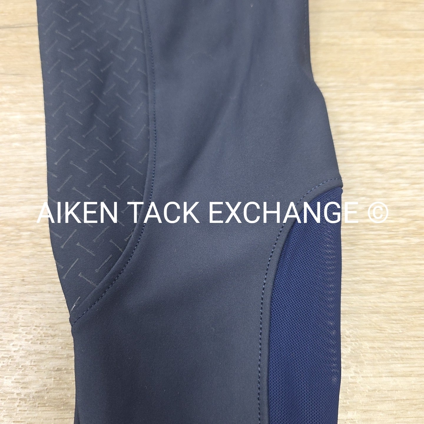 Free Ride Equestrian Silicone Knee Patch Tights, Size XSmall