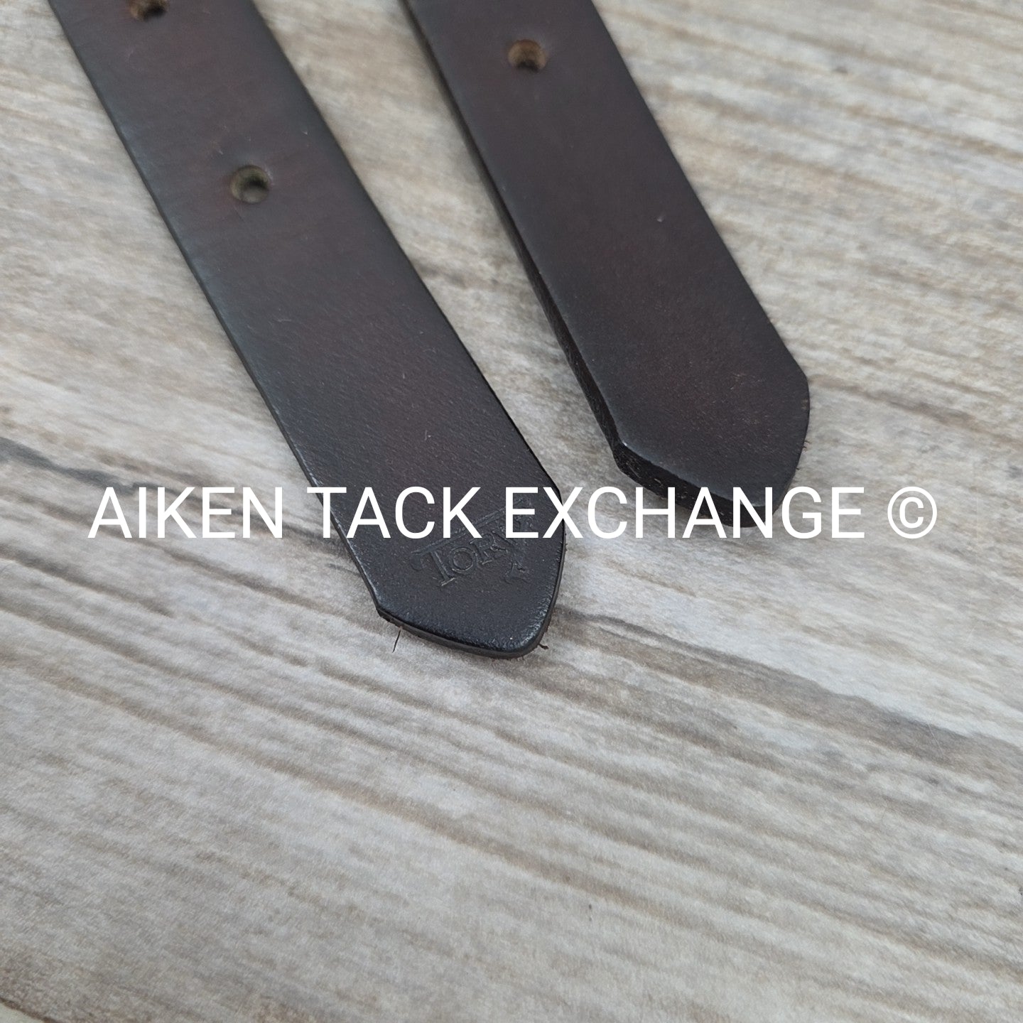 English Leather Girth Extender with Roller Buckles
