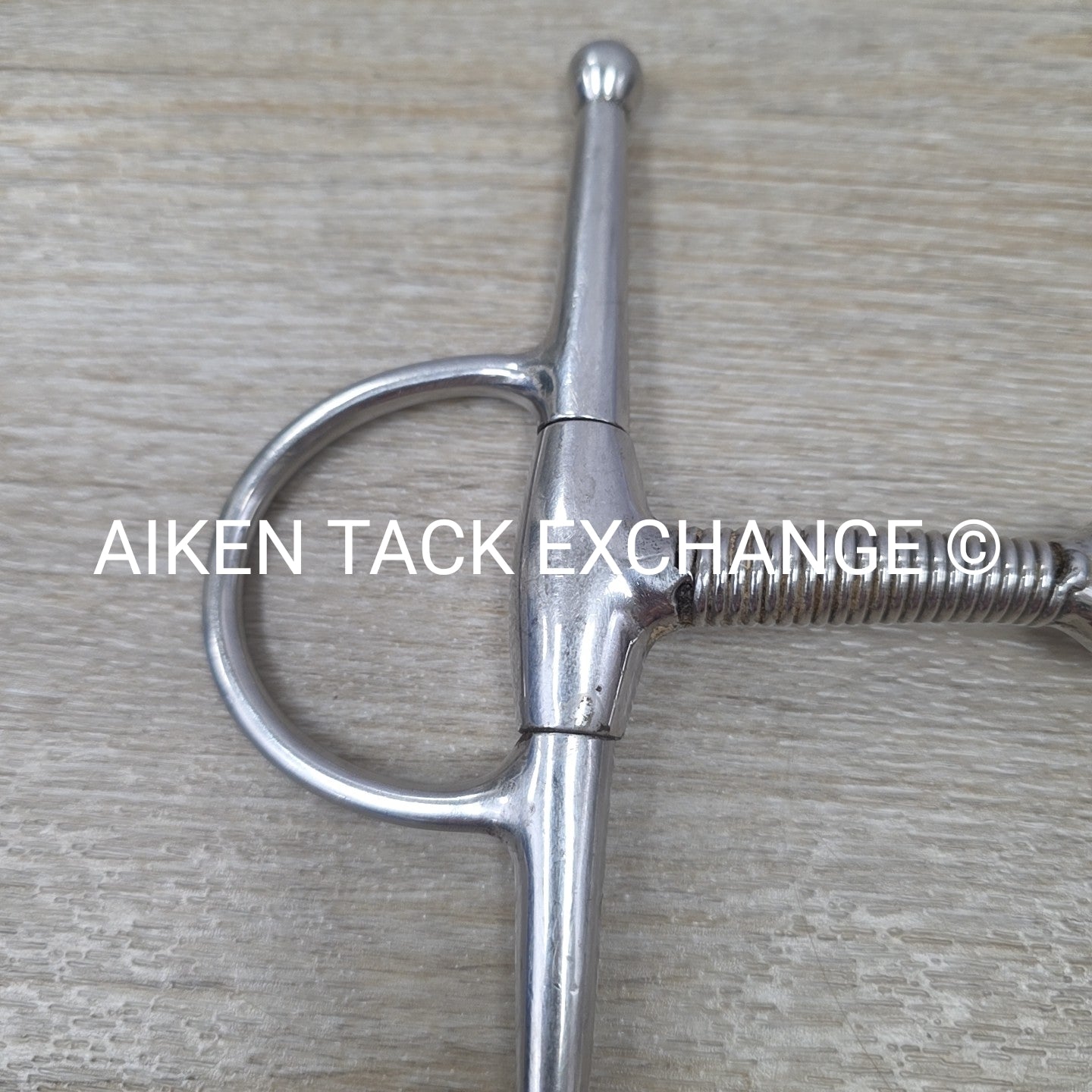 Single Joint Wire Wrapped Full Cheek Bit 5"
