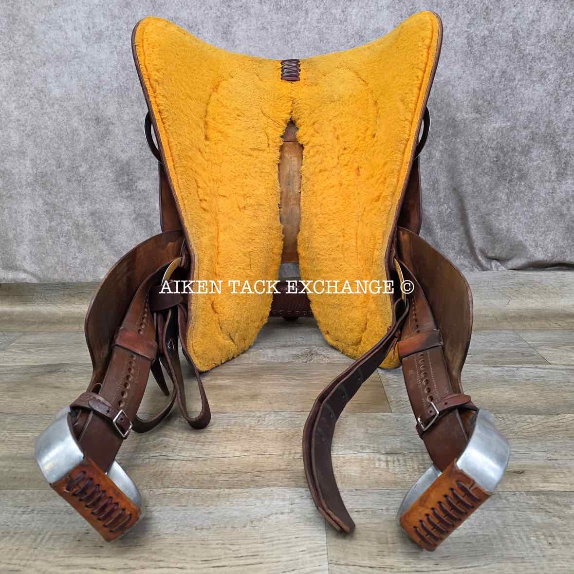 **On Trial** Jim Taylor Saddlery Xtreem Reining Western Saddle, 16" Seat, Shoulder Free Tree - Wide - Full QH Bars