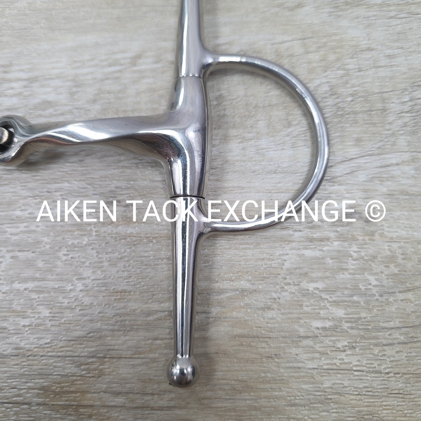 Korsteel Single Joint Slow Twist Full Cheek Bit 5"
