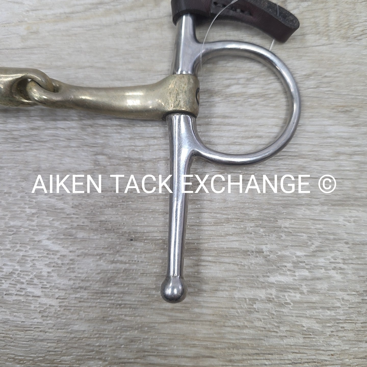 Herm Sprenger Dynamic RS Sensogan Double Joint Full Cheek Bit with Keepers 5"