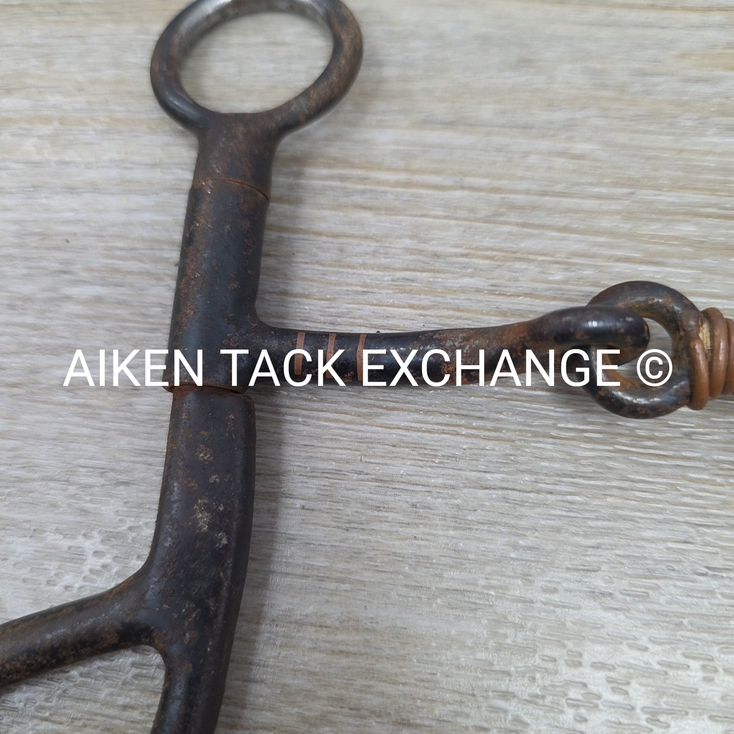 Sweet Iron Copper Wrapped Dog Bone Argentine Bit 5"