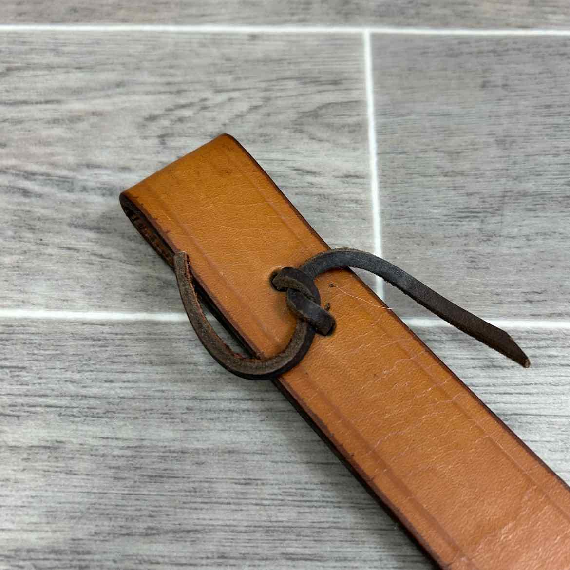 Tory Leather Single Ply Off Billet