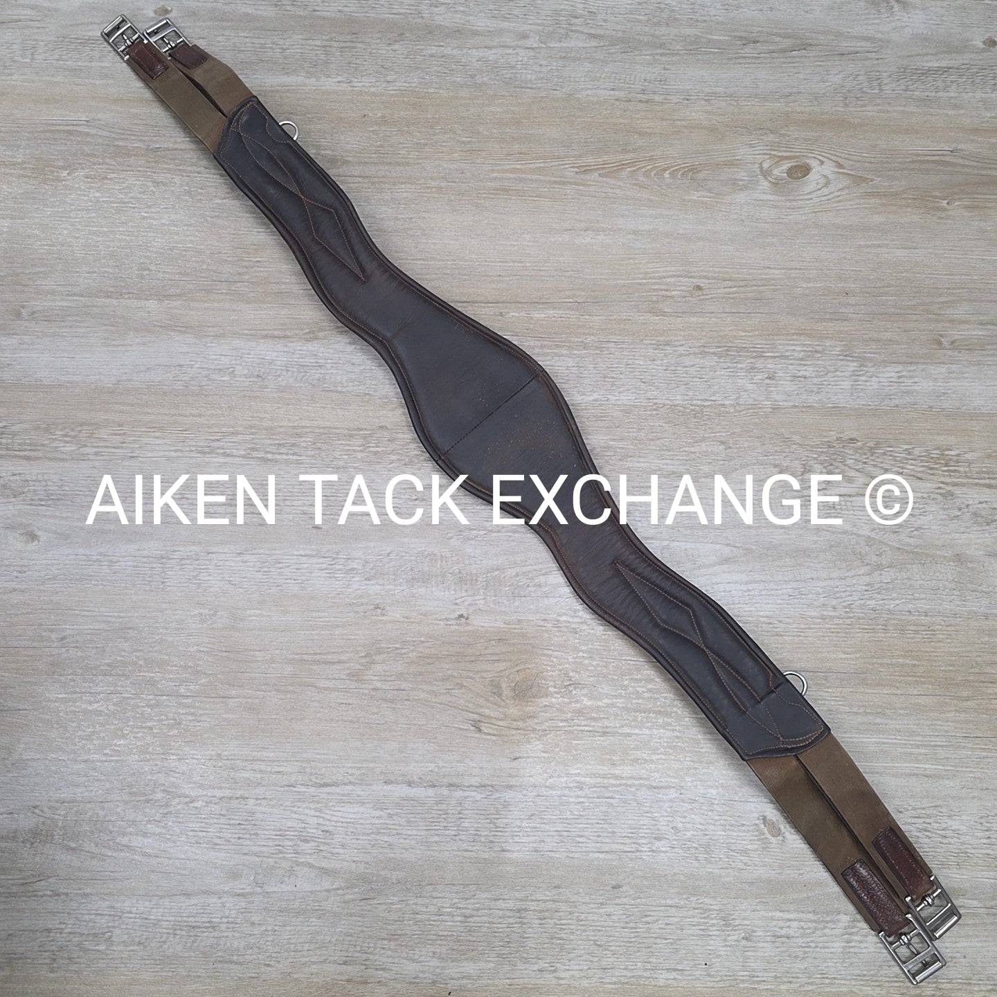 CWD Anatomic Shoulder Relief Jumping Girth, Brown, 54"