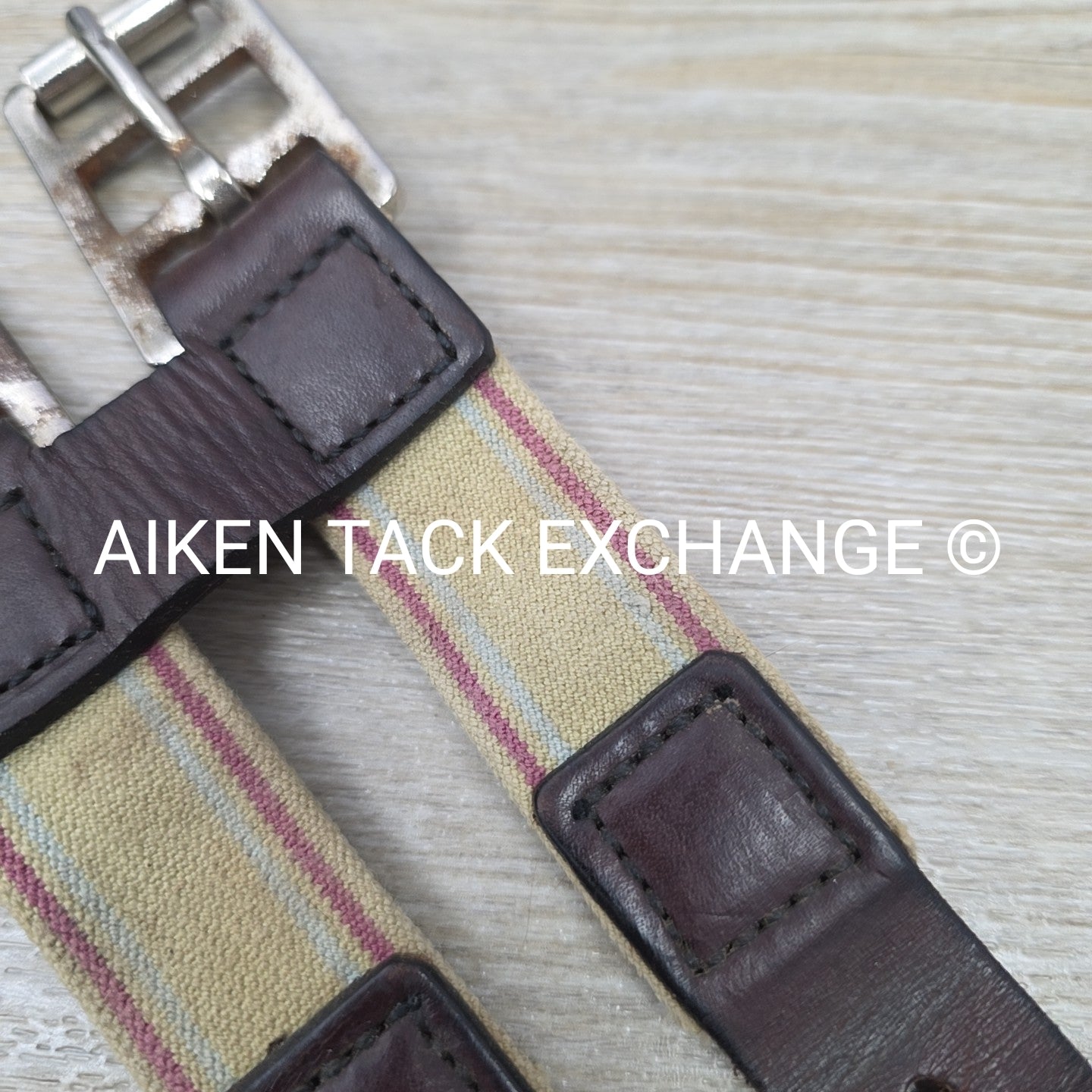 Tory Leather Girth Extender with Elastic