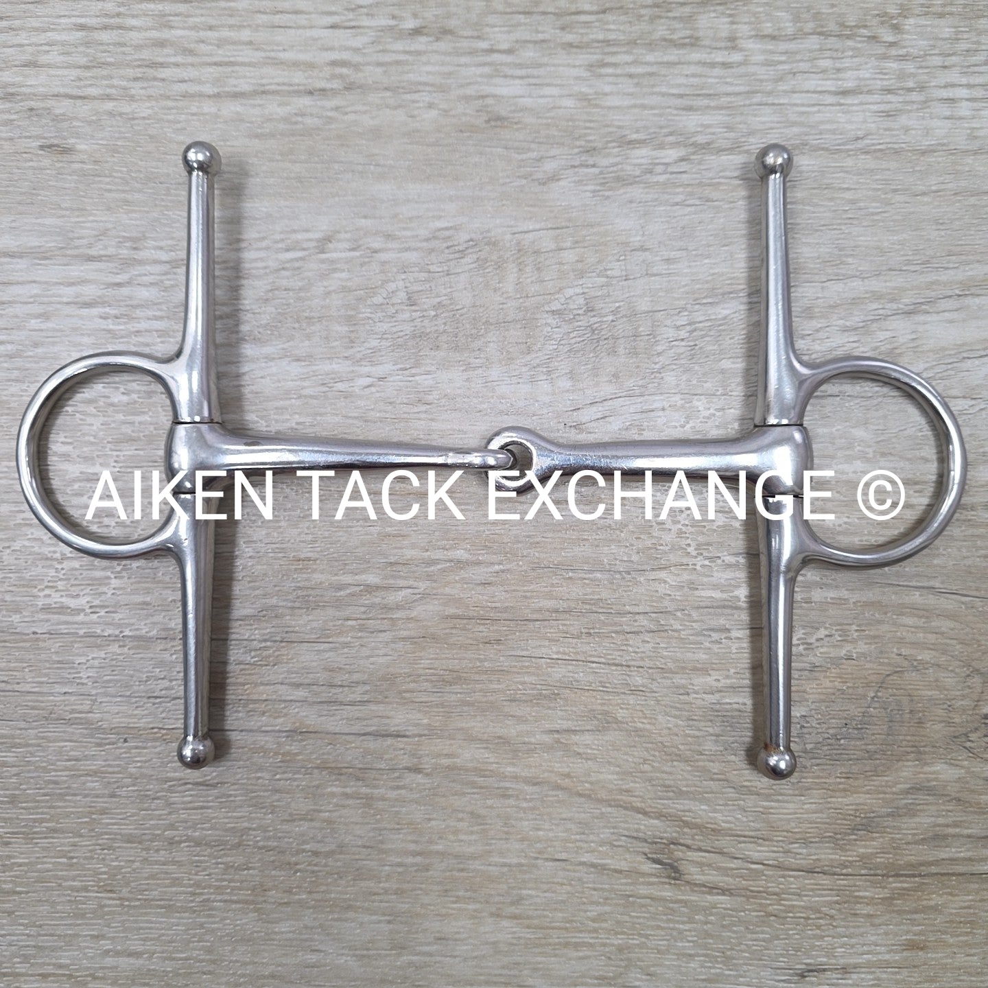 State Line Tack Single Joint Full Cheek Bit 5.5"