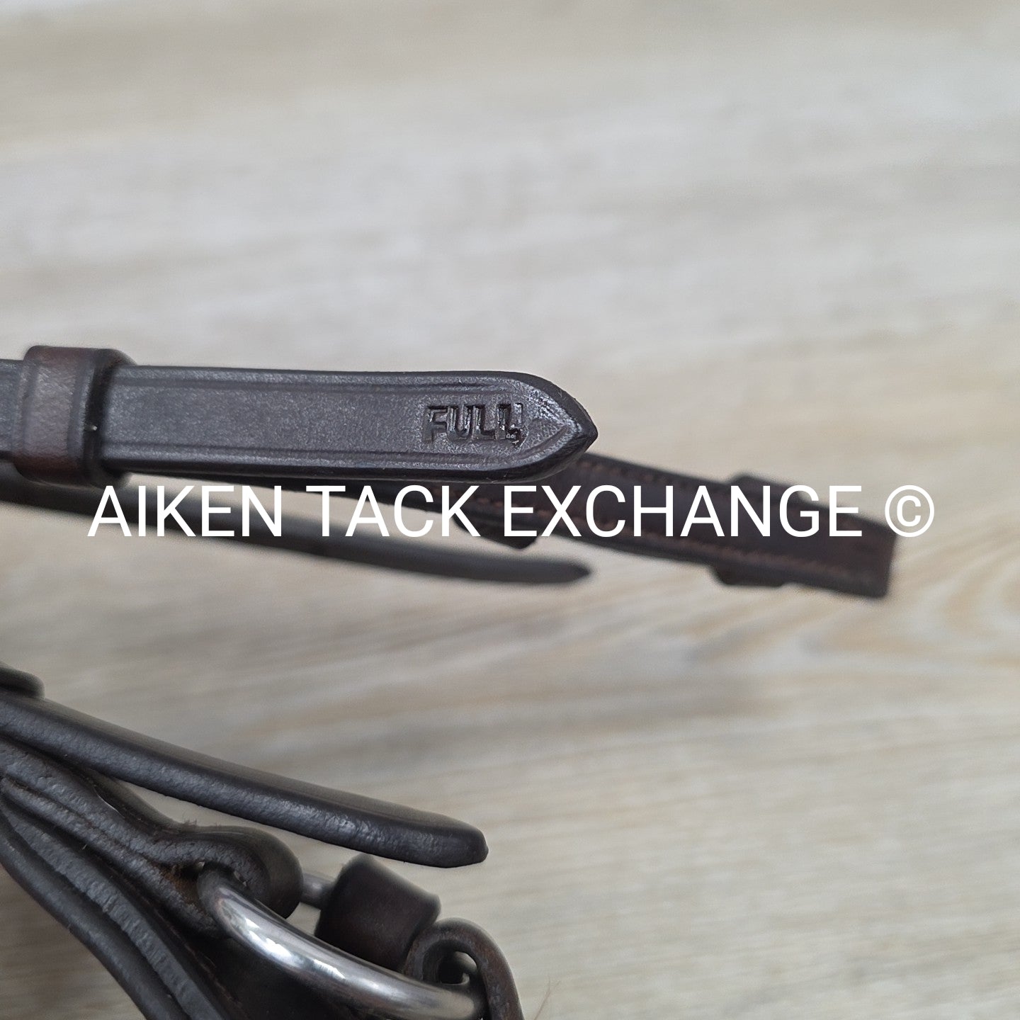 Collegiate ComFiTec Training Bridle, No Reins, Brown, Size Full