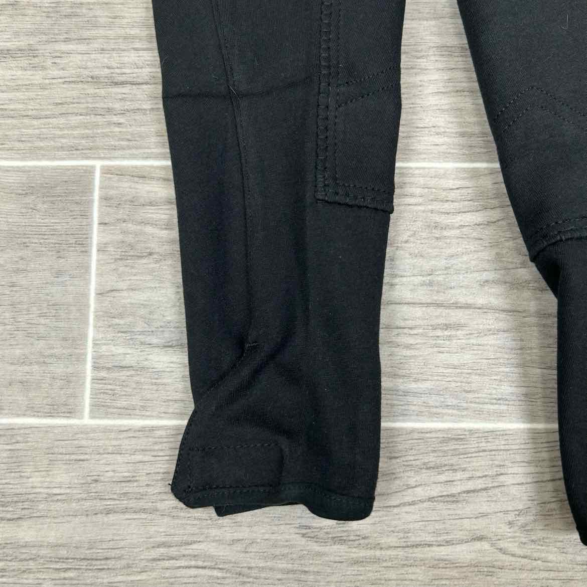 Eqituff Children's Knee Patch Breeches, Black, Size 6, Brand New