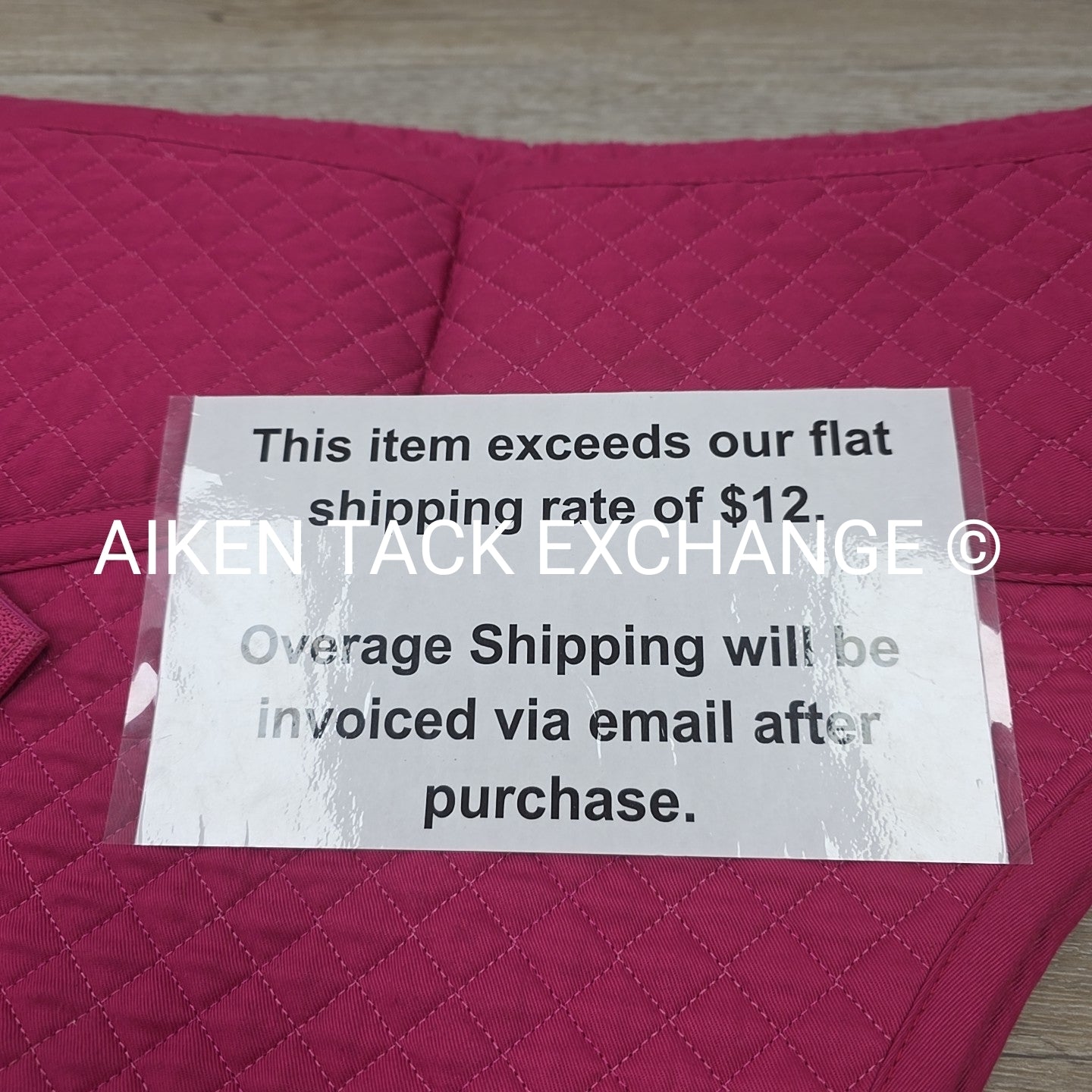 ECP Contour Correction Eventing Saddle Pad, Comes with Shims