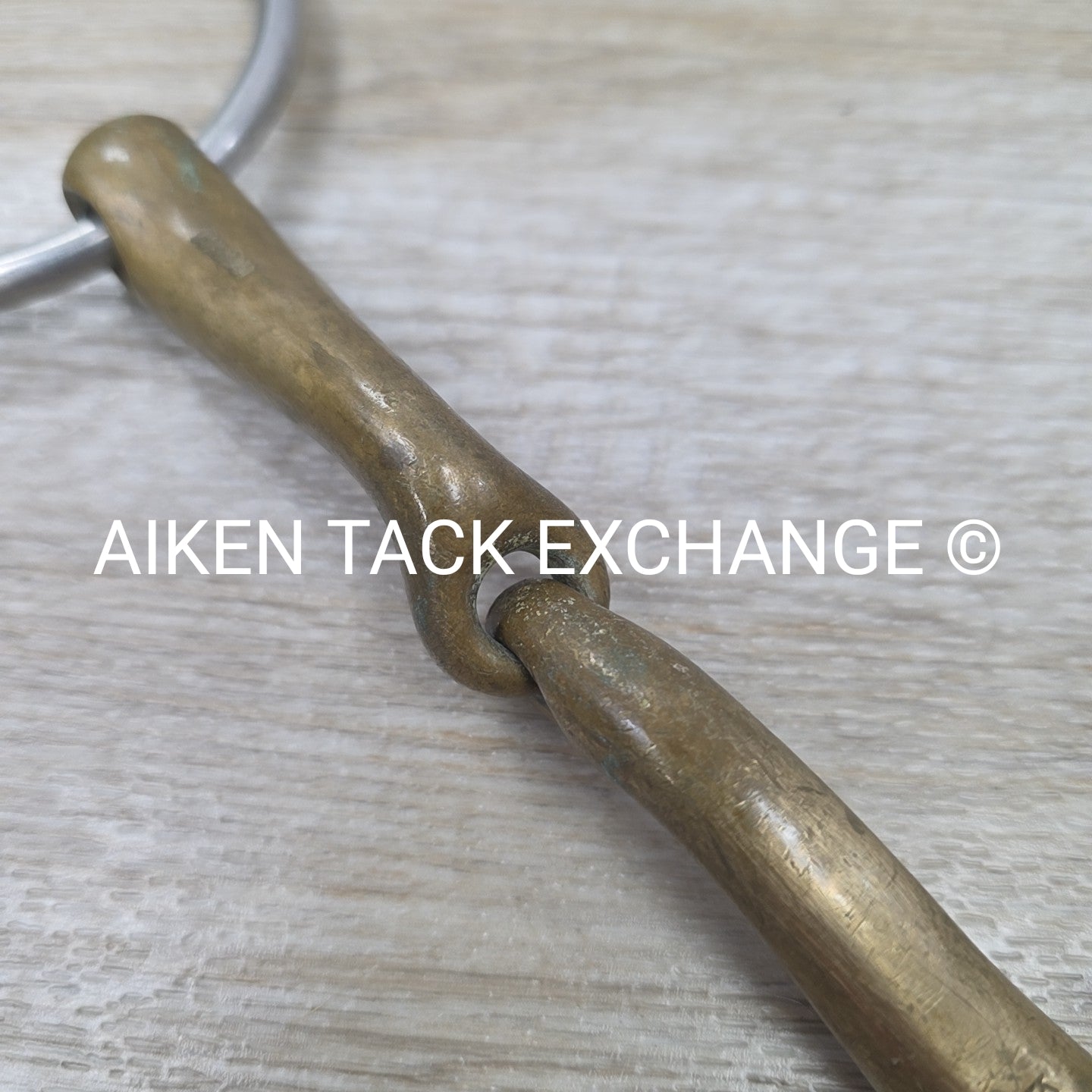 Herm Sprenger KK Single Joint Balkenhol Single Joint Loose Ring Bit 5.25"