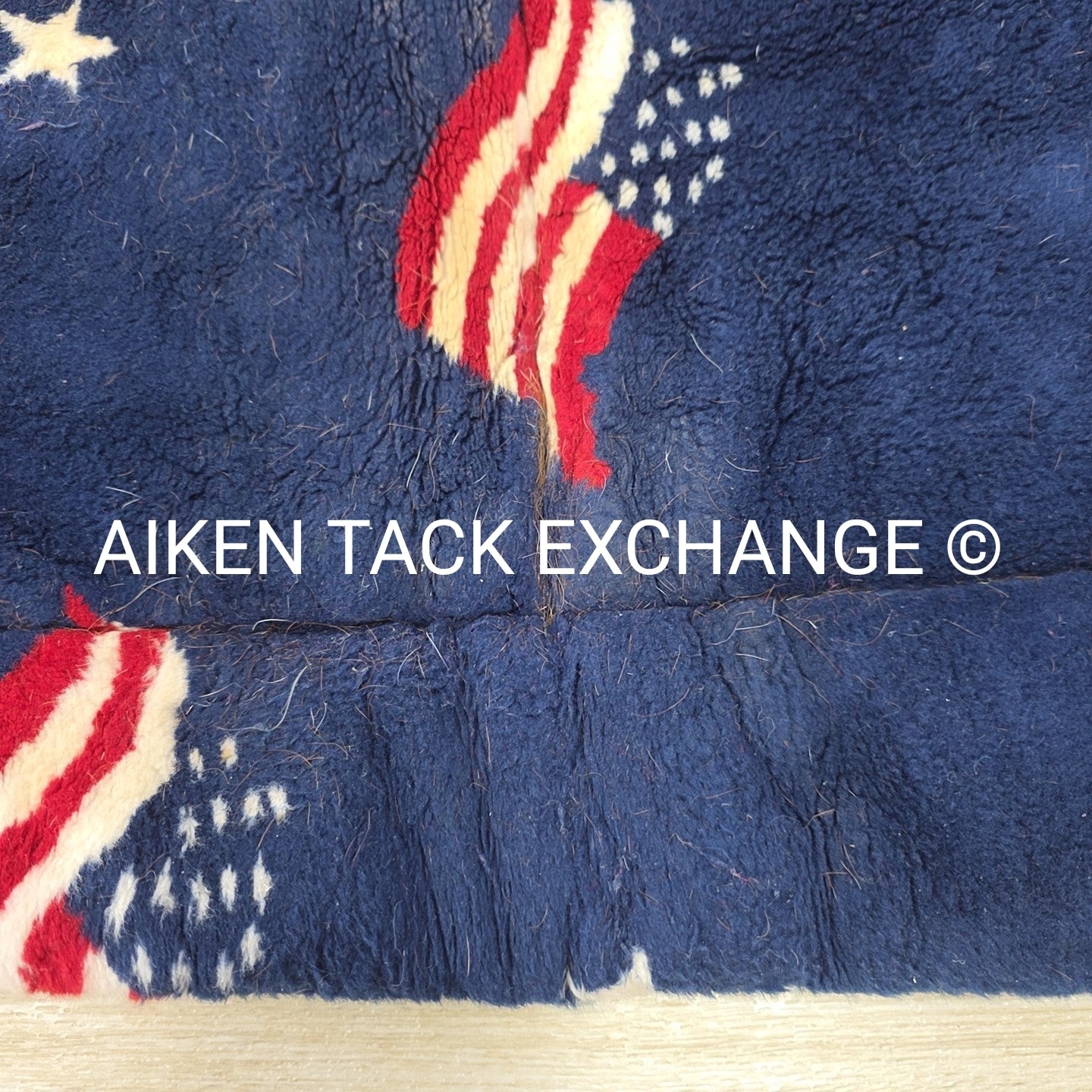 USA Heavy Fleece Western Saddle Pad, Pony, 25"x25"